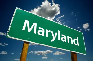Maryland Road Sign Maryland Road Sign