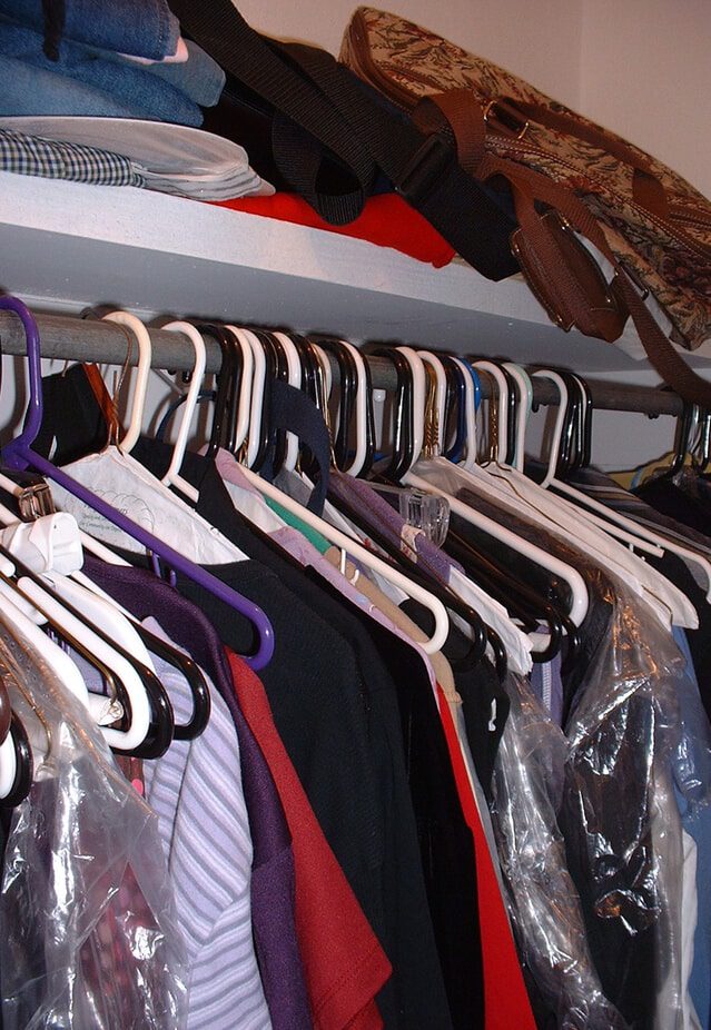 Over crowded, cluttered and disorganized closets turn home buyers off.