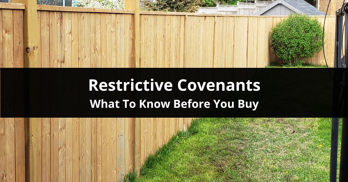 what restrictive covenants are